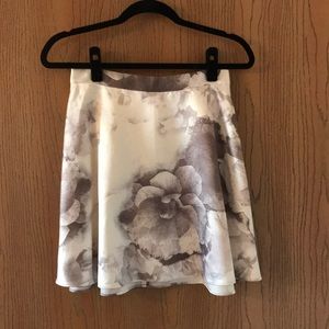 Club Monaco Mini Floral Skirt